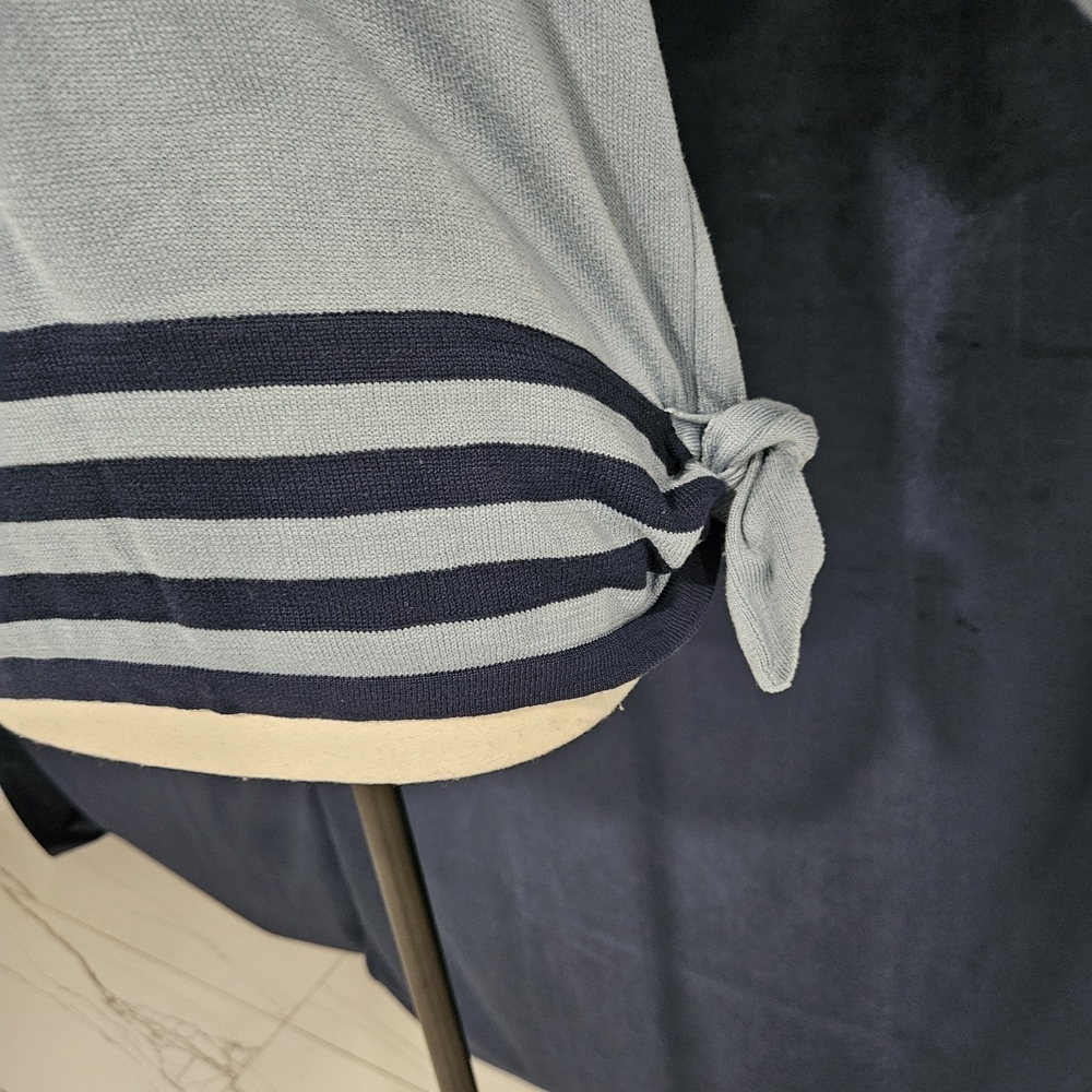 Christian Dior Navy Striped Women's Sweatshirt - Picture 2 of 11